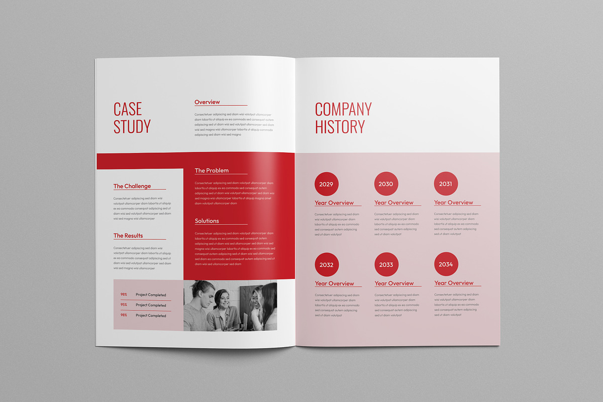 Company Profile Brochure, a Brochure Template by Pixelpick (Photo 6 of 9)