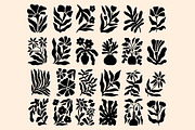 Fluid Floral Linocut Bundle, an Illustration by ClayStudio (Thumbnail 2 of 8)