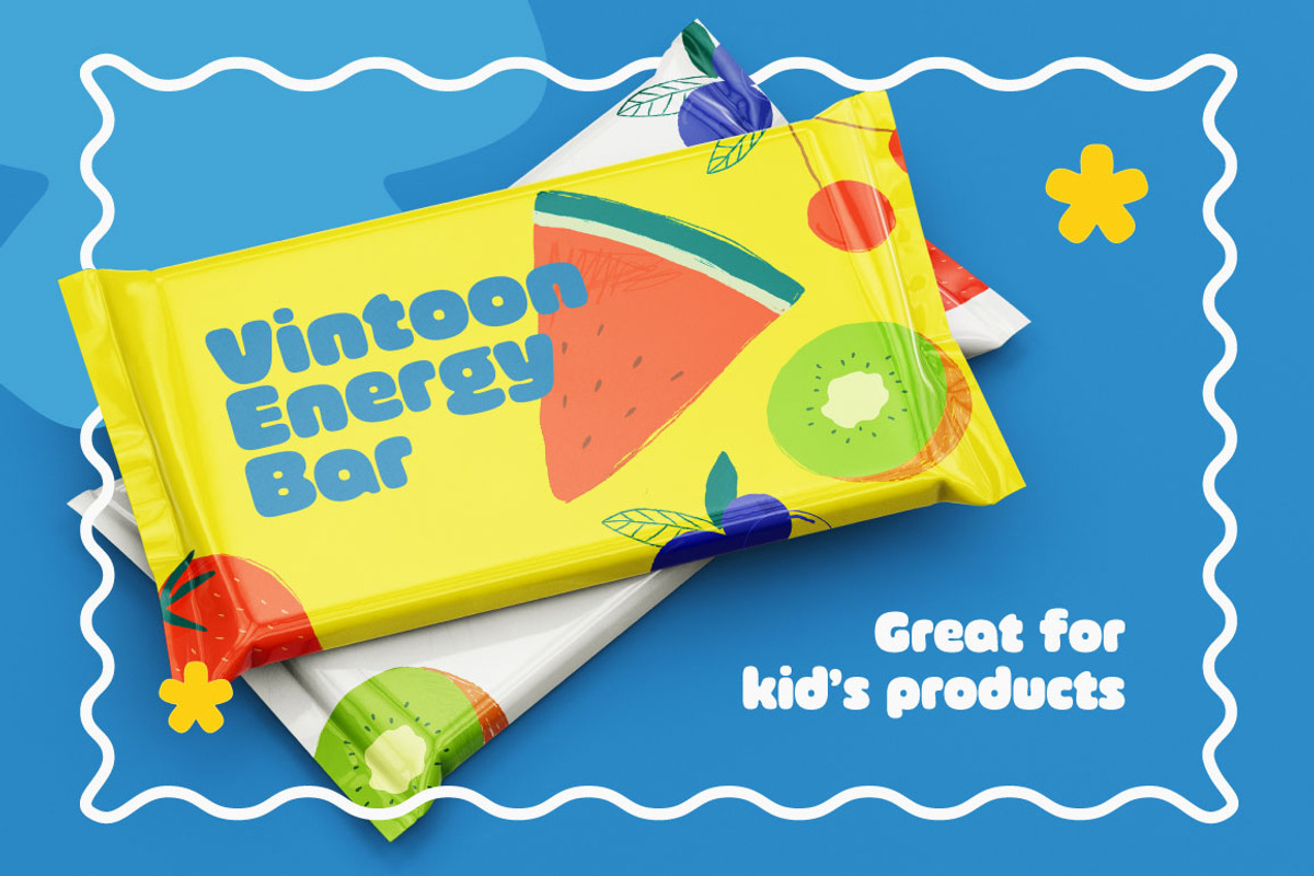 Vintoon – Playful Bubble Font, a Sans Serif Font by SNI Typeworks (Photo 6 of 8)