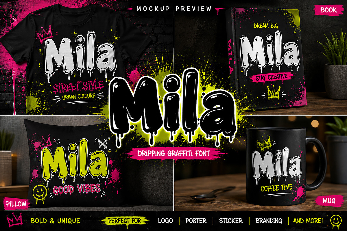 Mila, a Slab Serif Font by Wow Magic (Photo 5 of 7)