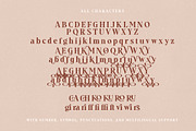 Gravity Wanders - Stylish Bold Serif, a Serif Font by Sarid Ezra (Thumbnail 12 of 12)
