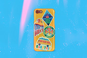 Retro Stickers. Wanderlust pack., an Object Graphic by Red Monkey (Thumbnail 7 of 14)