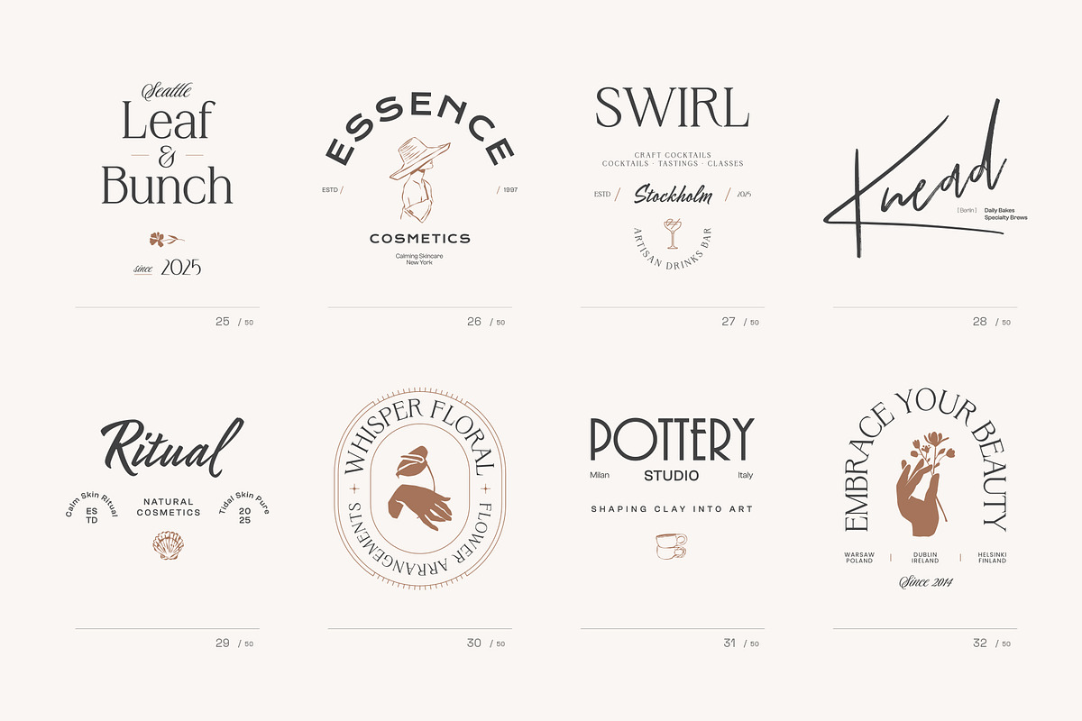 Minimalist Logo Templates, a Branding & Logo Template by iStar Design (Photo 13 of 19)