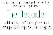 Font 1920s Decade Art Deco Vintage, a Script Font by PageLightStudios (Thumbnail 2 of 4)