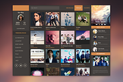 Music Dashboard, an UI Kit Template by Sunbzy (Thumbnail 2 of 4)
