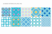 Decorative Arabic patterns, a Pattern Graphic by GlebTagirov (Thumbnail 4 of 6)
