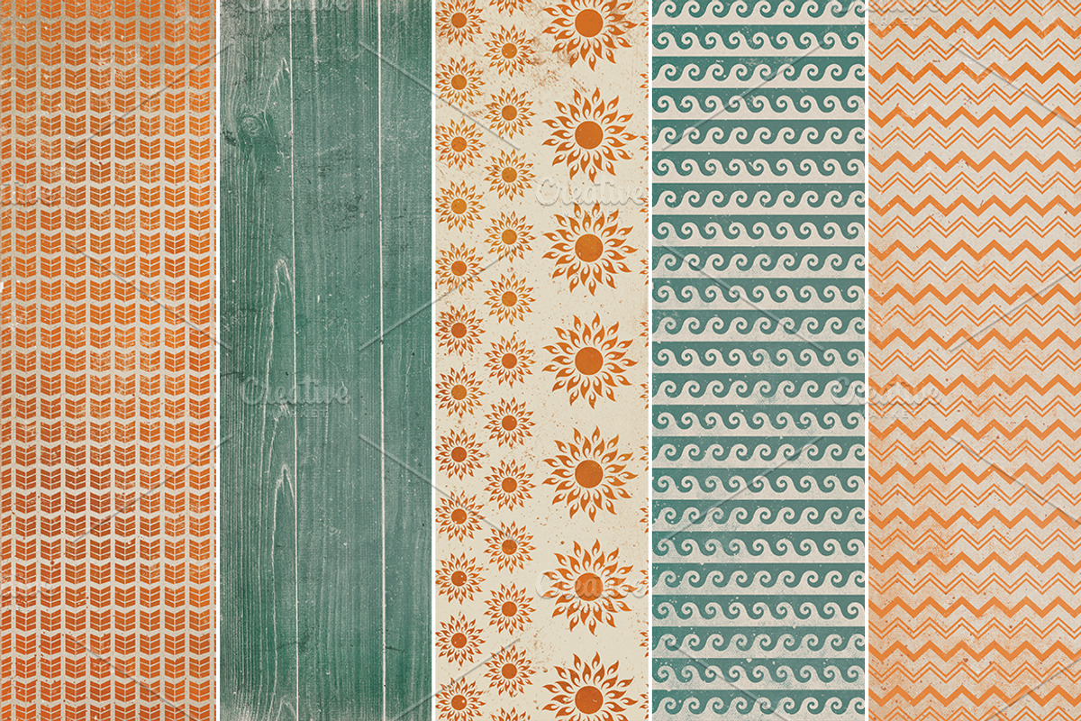 Beachy Digital Paper Textures preview 3