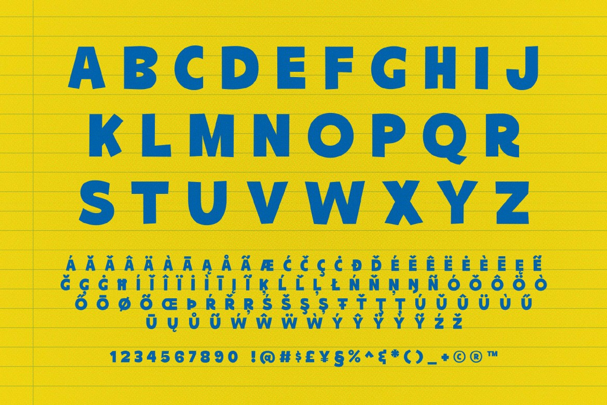 Comibs, a Sans Serif Font by graphicook (Photo 3 of 10)