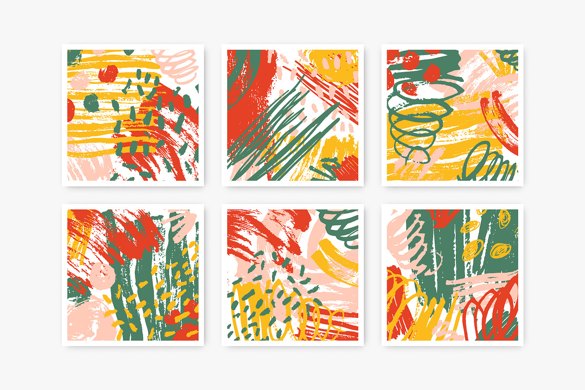 Textures cards + seamless patterns, a Pattern Graphic by Good Studio (Photo 6 of 30)