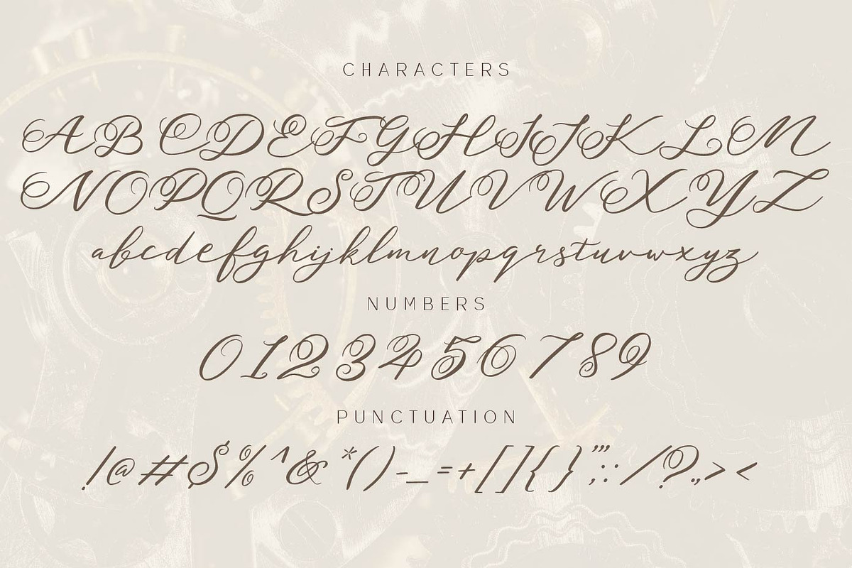 Carylin Millard, a Script Font by Patria Ari (P4tcreativa) (Photo 11 of 12)