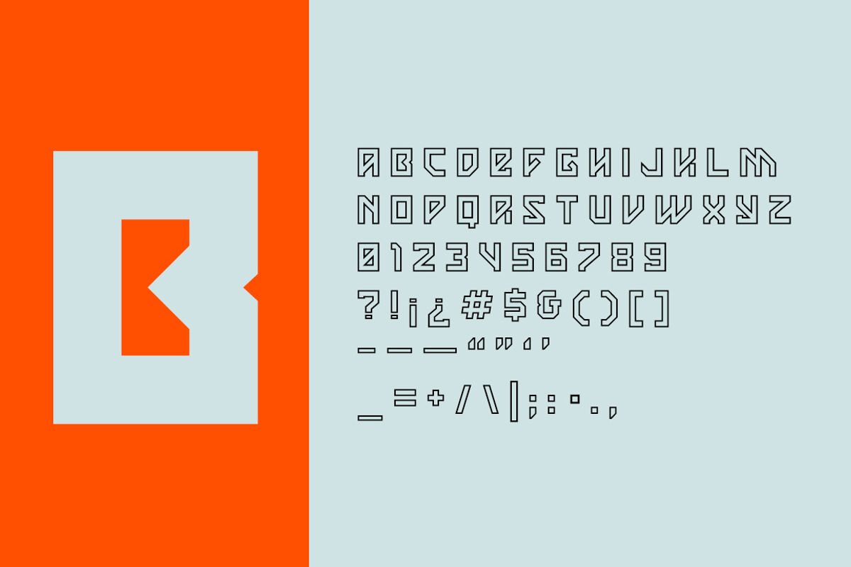 Foray (Regular & Outline), a Sans Serif Font by ANDR35 (Photo 5 of 6)