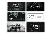 Black & White Facebook Ad Templates, a Social Media Template by Wild Ones (Thumbnail 3 of 9)