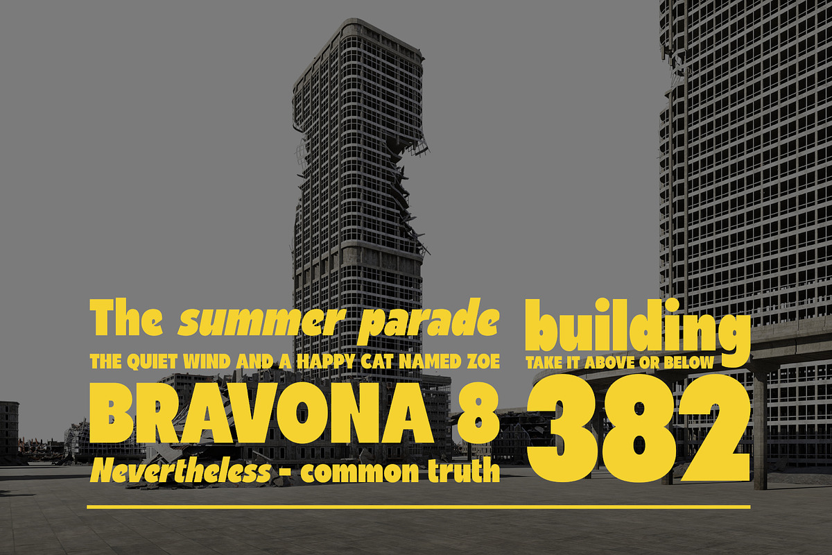 Richocet Bold Font, a Sans Serif Font by Glyphminds Studios (Photo 7 of 7)