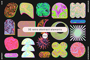 Liquid Rave Abstract Texture Set, a Texture Graphic by angelainthefields (Thumbnail 5 of 7)