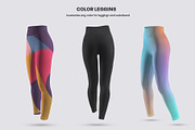 7 Mockups Sports Leggings, a Bottom Mockup by Grow Design Craft Studio (Thumbnail 2 of 6)