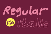 CS Benedict Pixel, a Handwritten Font by Craft Supply Co. (Thumbnail 3 of 8)
