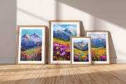 Bright Nature Landscape Illustration, a Decorative Illustration by Housui Patterns (Thumbnail 4 of 12)
