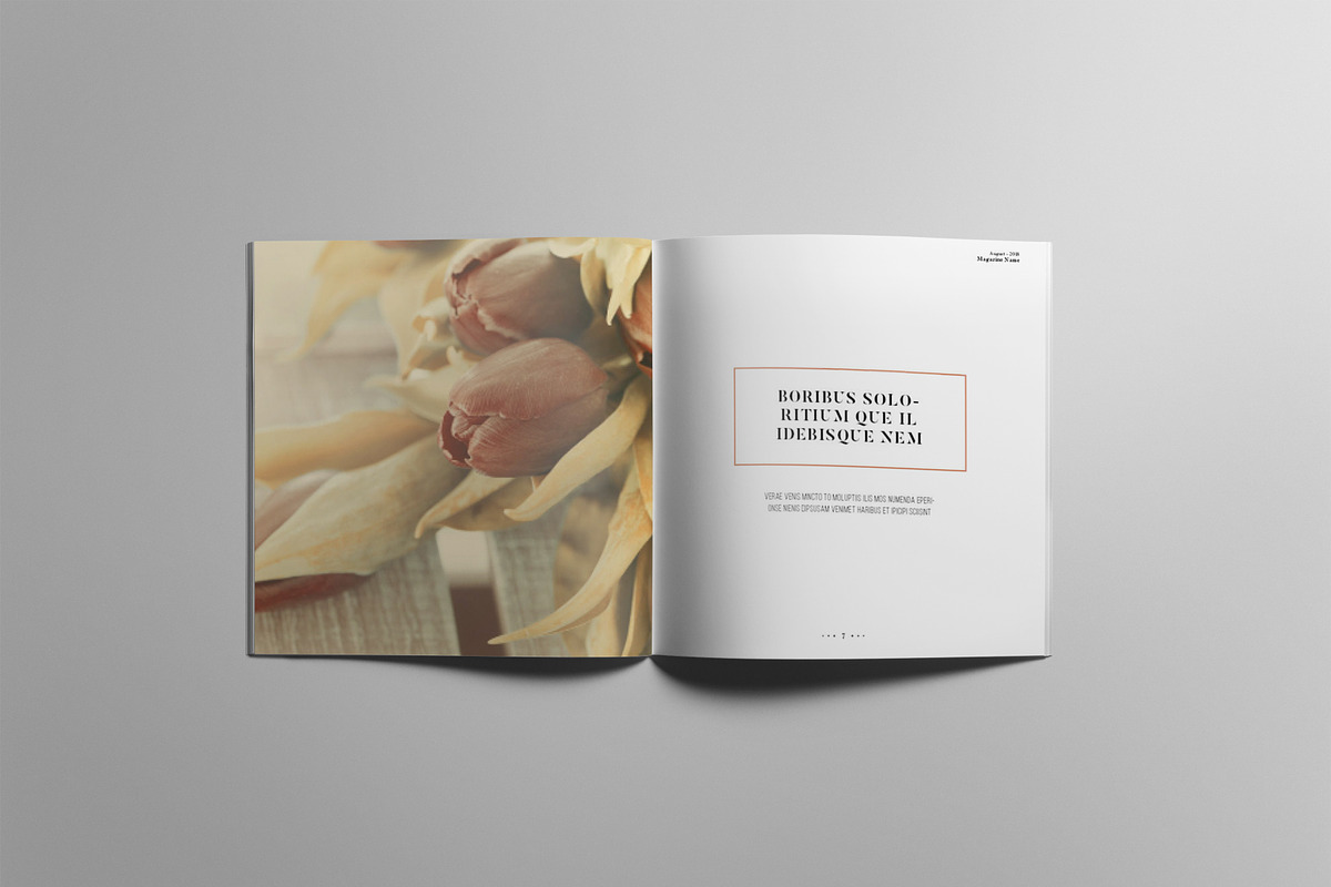 Multipurpose Square Magazine, a Magazine Template by Uloel Design
