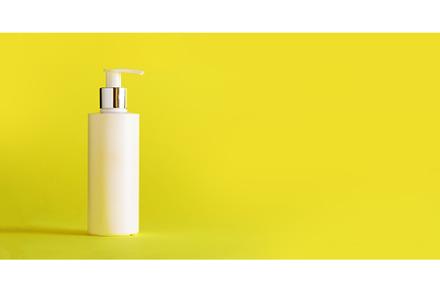 White bottle of moisturizing lotion, a Beauty & Fashion Photo by Enjoy Photo