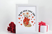 Self Love Era png, Retro valentines, an Illustration by DreamPrint404 (Thumbnail 5 of 8)