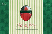 Soft & Jolly Holiday Backgrounds, a Background Graphic by DigARTbyHavroshka (Thumbnail 3 of 12)