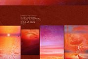 Grainy Sunset Abstract Backgrounds, a Background Graphic by Elena Pimonova (Thumbnail 8 of 8)