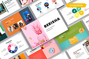 Berisha – Creative Google Slide, a Presentation Template by kreatifreya (Thumbnail 1 of 5)