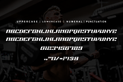 Gym Sports Italic Font, a Serif Font by alon kelakon (Thumbnail 4 of 5)