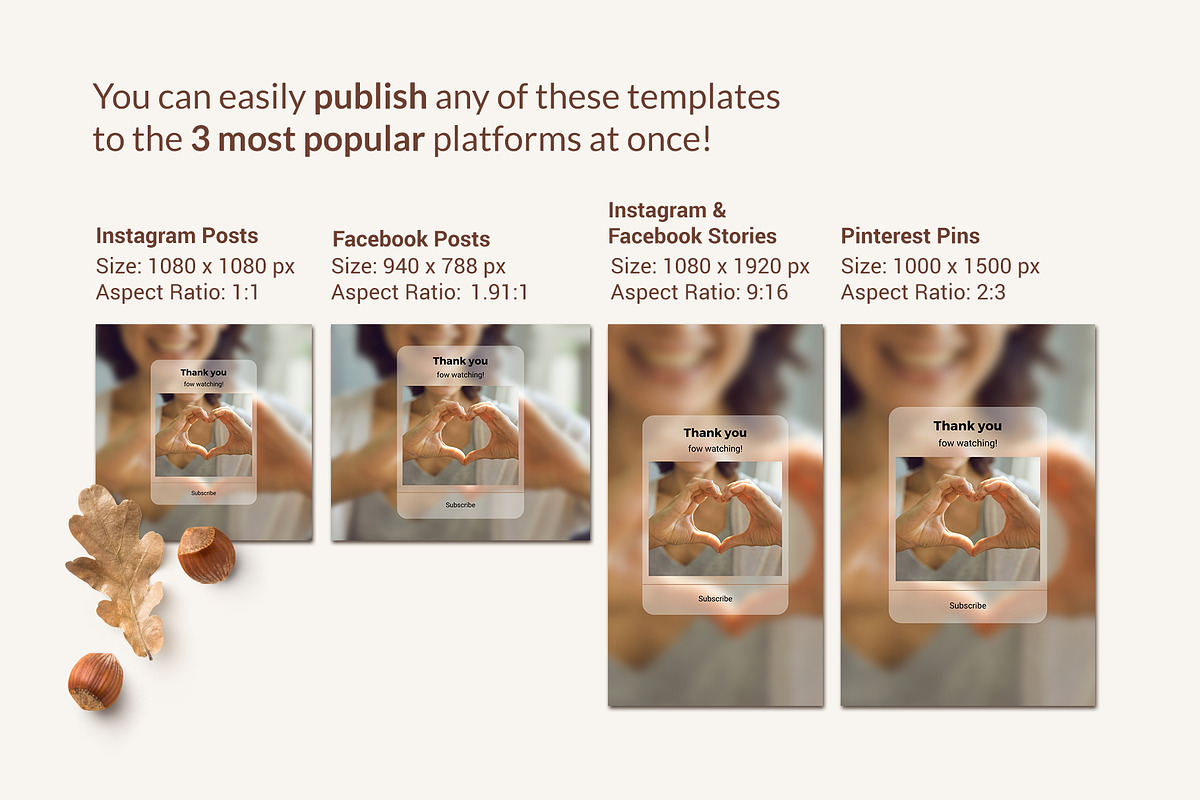 Reminders Canva Templates BUNDLE, a Social Media Template by ilonitta (Photo 12 of 14)