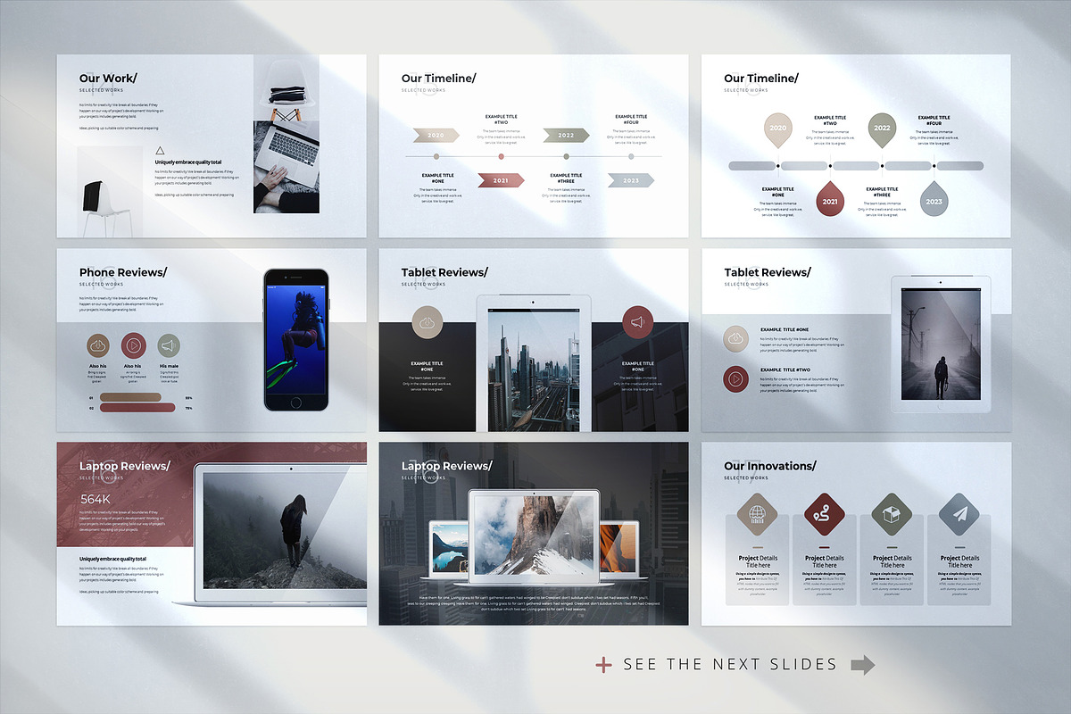 Insert Presentation Bundle, a Presentation Template by White Graphic