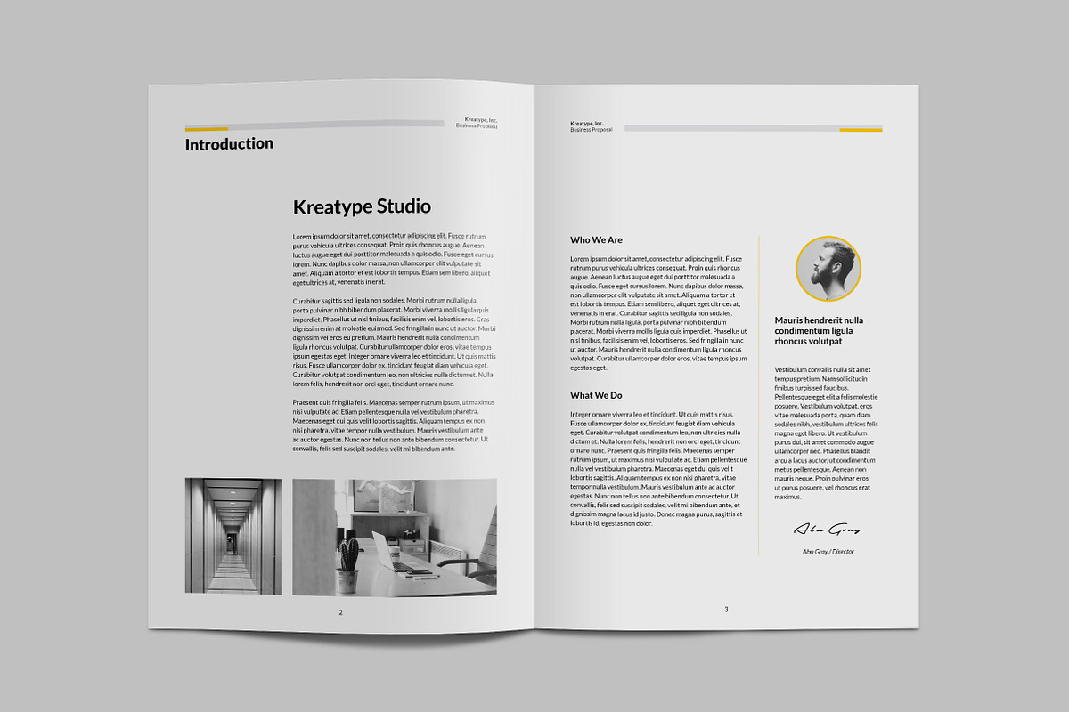 Kreatype Proposal, a Brochure Template by Kreatype Studio (Photo 6 of 15)