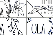 Minimalistic logo set. Logo template, a Branding & Logo Template by Ksenia Zmey (Thumbnail 11 of 11)