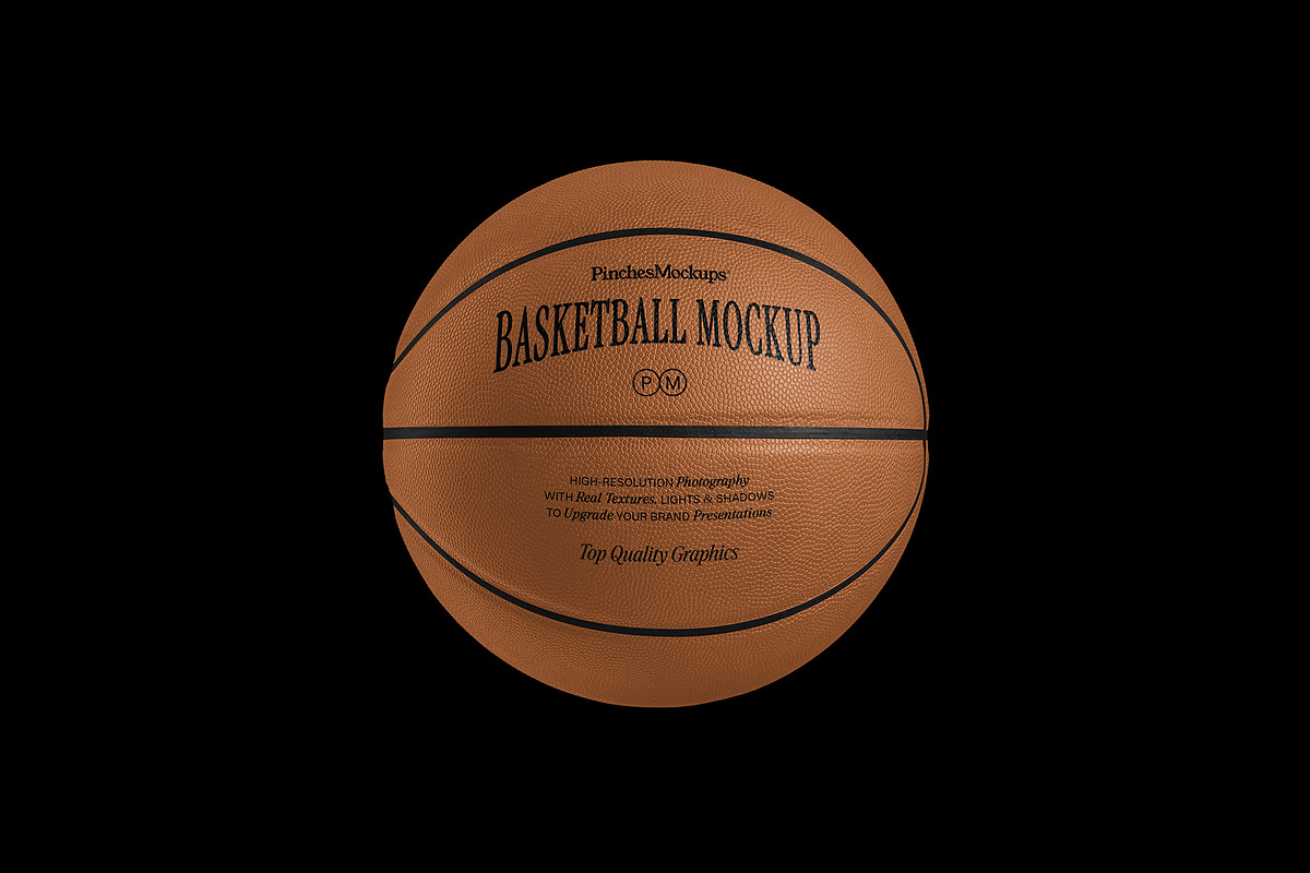 Basketball Mockup PMBB26, a Merchandise Mockup by PinchesMockups© (Photo 1 of 7)