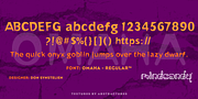 Omaha™, a Sans Serif Font by MINDCANDY (Thumbnail 1 of 6)