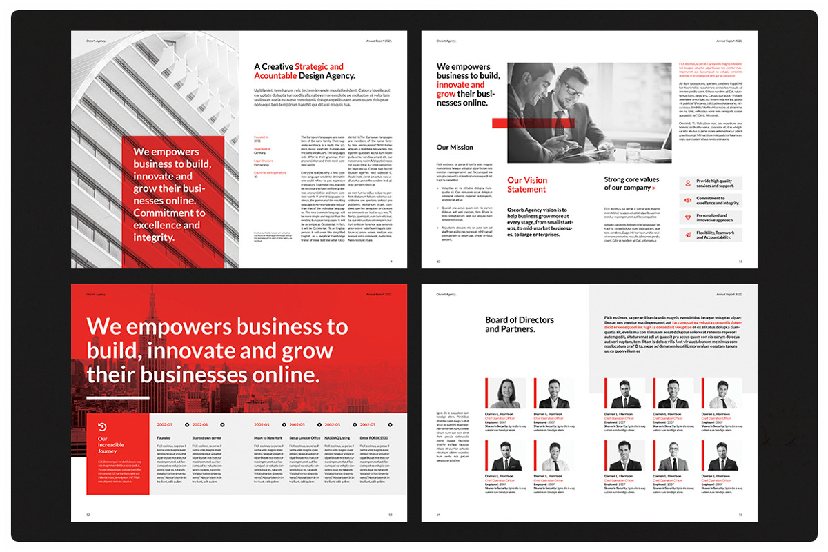 Annual Report, a Brochure Template by StudioGraficso (Photo 7 of 12)