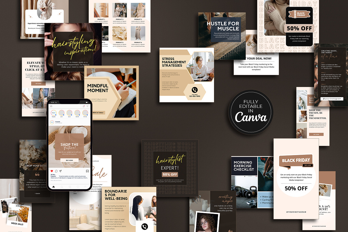 Ultimate Mega Template Bundle Pack, a Social Media Template by Snapybiz (Photo 10 of 13)