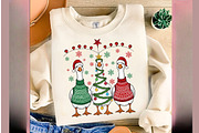 Funny Christmas Goose Png, Christmas, an Illustration by SinaCreation (Thumbnail 2 of 7)