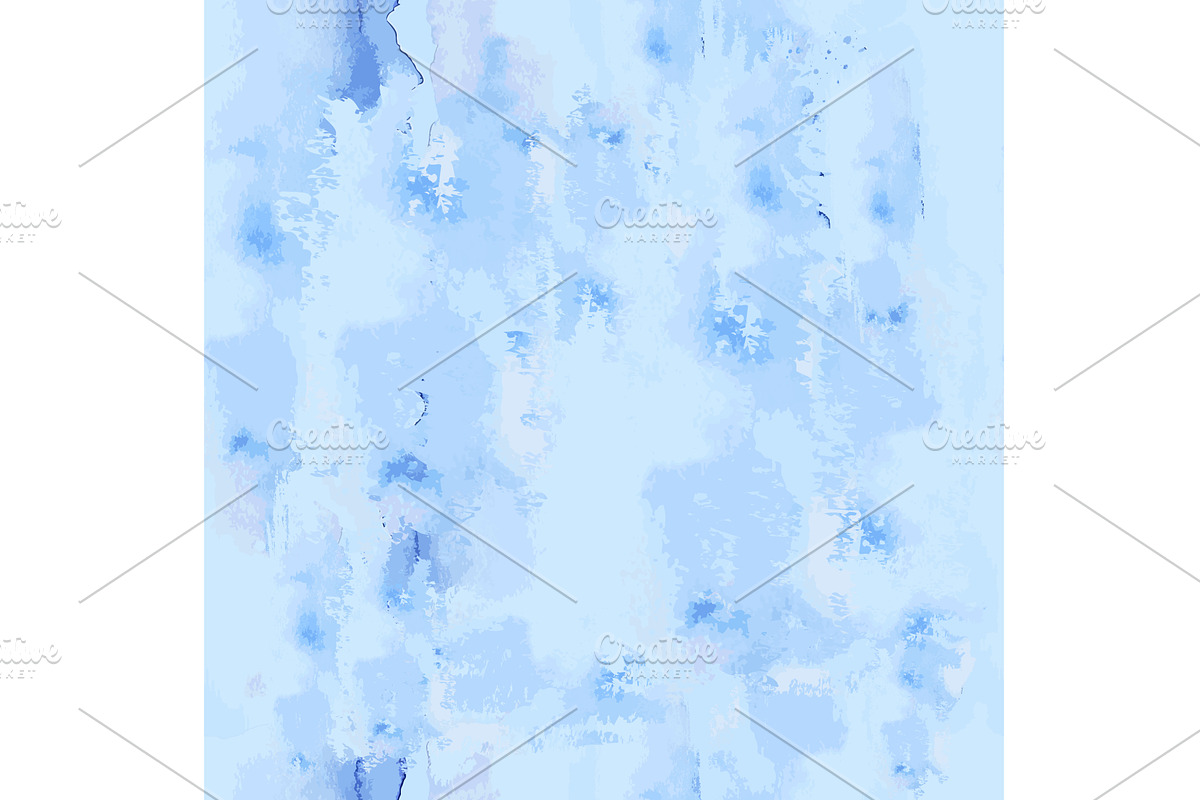 Watercolor seamless vector pattern, a Texture Illustration by Nenahliadava Design