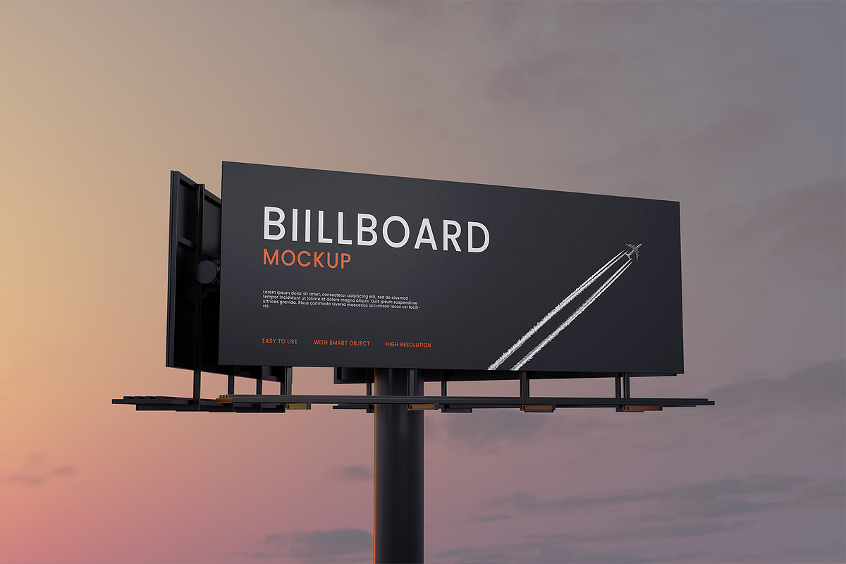 Billboard Mockup, an Advertising Mockup by Farabion Studio (Photo 4 of 4)