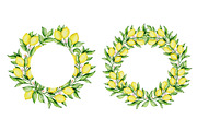 Lemon Tree Watercolor Design Kit, a Decorative Illustration by Artspace (Thumbnail 5 of 8)