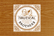 Nautical Font Bundle - 146 Fonts!, a Serif Font by HipFonts (Thumbnail 7 of 9)