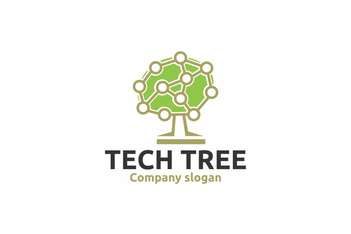 Tree Tech Logo, a Branding & Logo Template by Metrolinevision