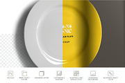 Plate Mockup, a Household Mockup by megostudi0 (Thumbnail 7 of 7)