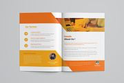 Orange Bifold Brochure, a Brochure Template by ZAAS (Thumbnail 2 of 8)
