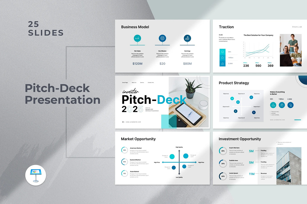 Investor Pitch Deck Presentation