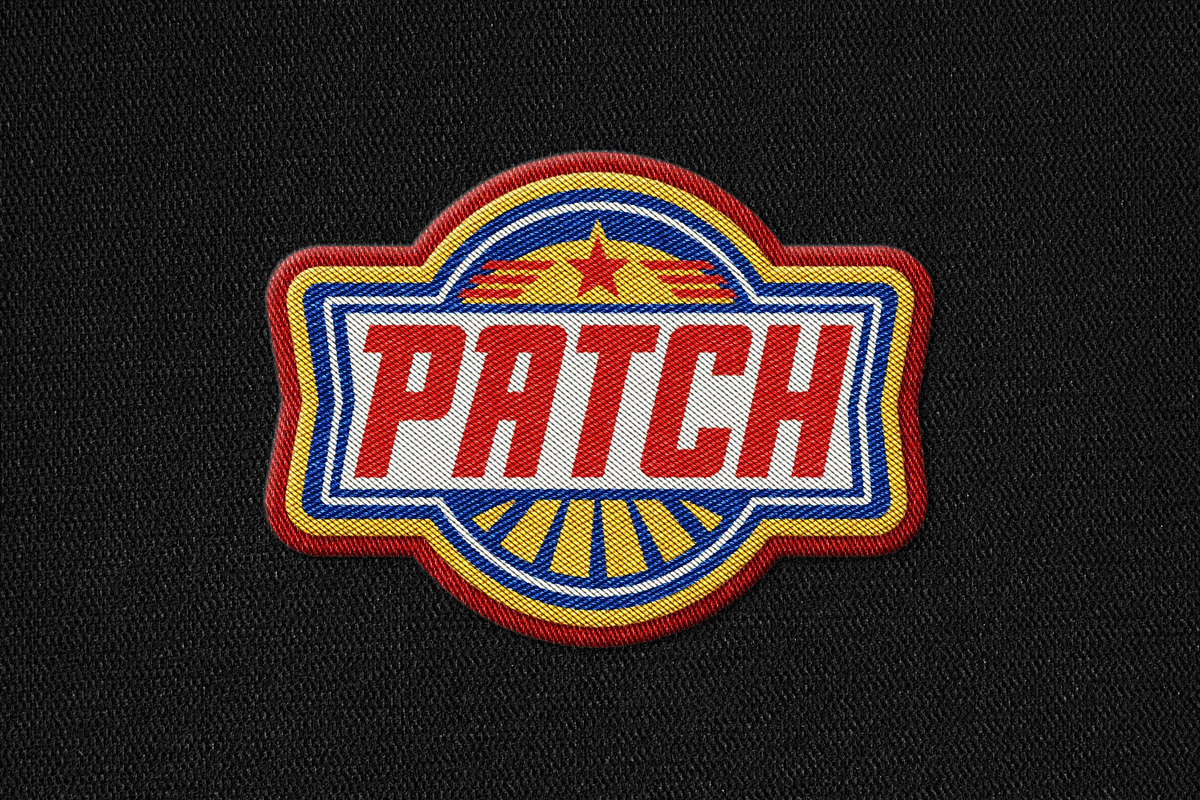 Embroidery Patch Mockup, a Layer Style Add-On by Design Squad (Photo 3 of 4)