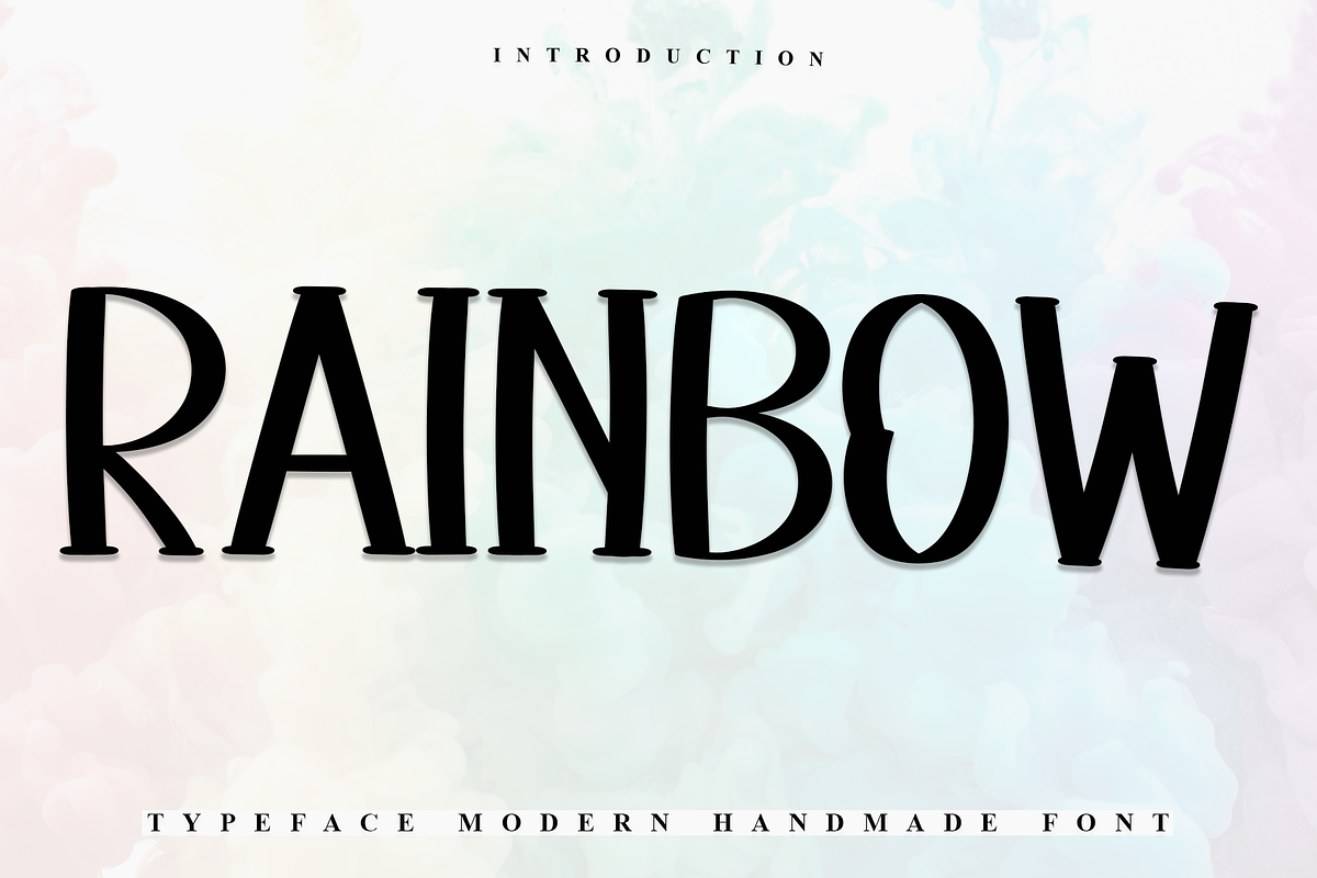 Rainbow, a Serif Font by InermediaSTUDIO (Photo 1 of 7)