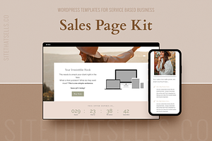 Divi Sales Page Templates