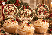 Christmas Baby Shower Bundle Canva, a Marketing Template by KennedyStudio (Thumbnail 10 of 22)