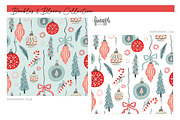 Christmas Digital Paper, a Pattern Graphic by FINEAPPLE (Thumbnail 5 of 9)